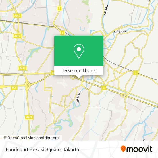 Foodcourt Bekasi Square map