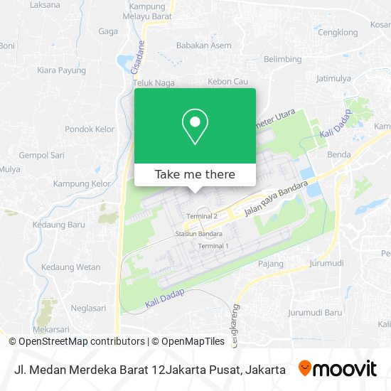 Jl. Medan Merdeka Barat 12Jakarta Pusat map