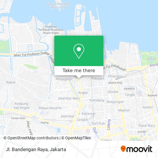 Jl. Bandengan Raya map