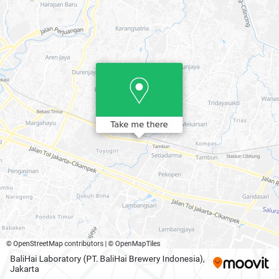 BaliHai Laboratory (PT. BaliHai Brewery Indonesia) map