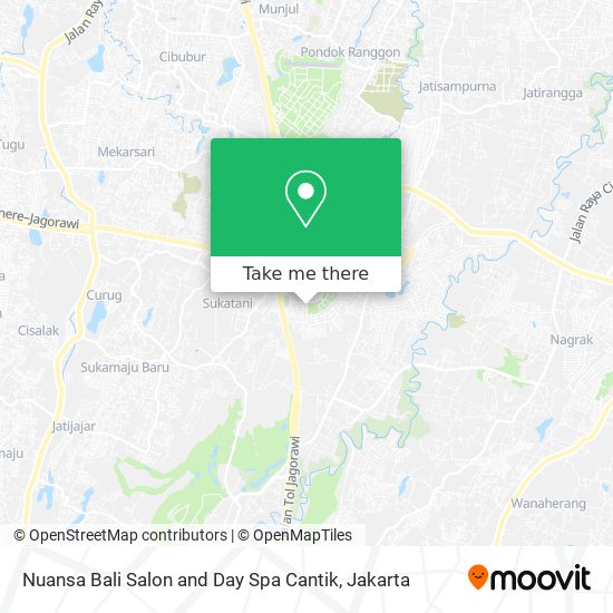 Nuansa Bali Salon and Day Spa Cantik map