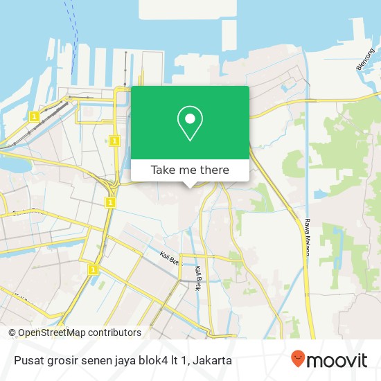 Pusat grosir senen jaya blok4 lt 1 map