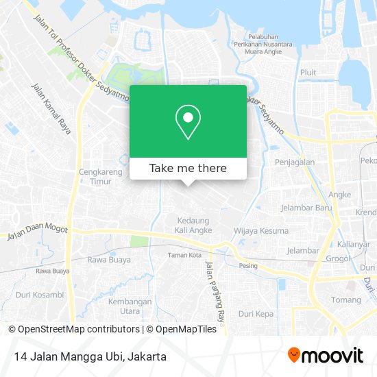 14 Jalan Mangga Ubi map