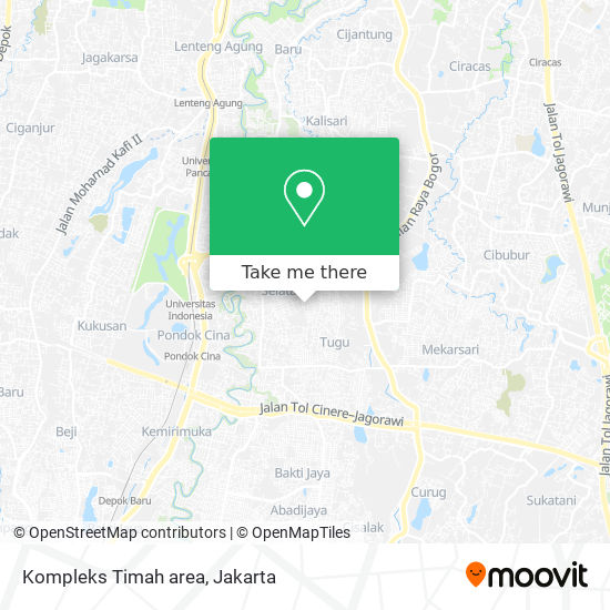 Kompleks Timah area map