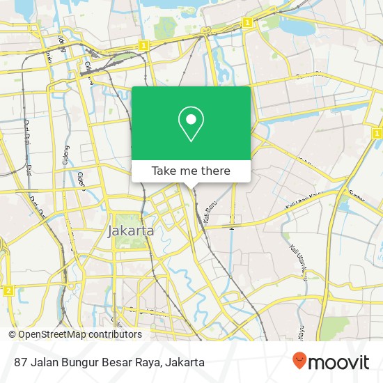 87 Jalan Bungur Besar Raya map