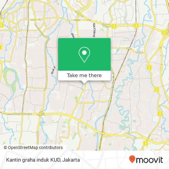 Kantin graha induk KUD map