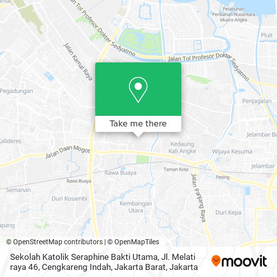 Sekolah Katolik Seraphine Bakti Utama, Jl. Melati raya 46, Cengkareng Indah, Jakarta Barat map