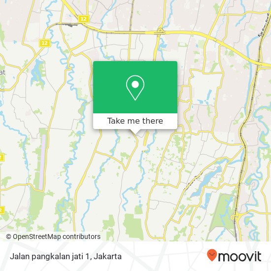 Jalan pangkalan jati 1 map