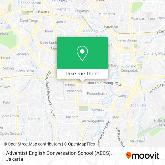 Adventist English Conversation School (AECS) map