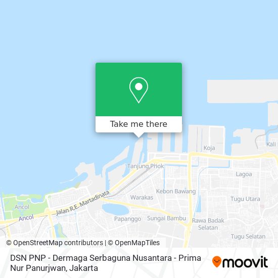 DSN PNP - Dermaga Serbaguna Nusantara - Prima Nur Panurjwan map