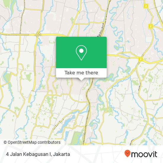 4 Jalan Kebagusan I map