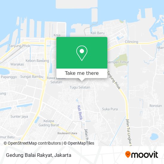 Gedung Balai Rakyat map