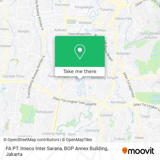 FA PT. Imeco Inter Sarana, BOP Annex Building map