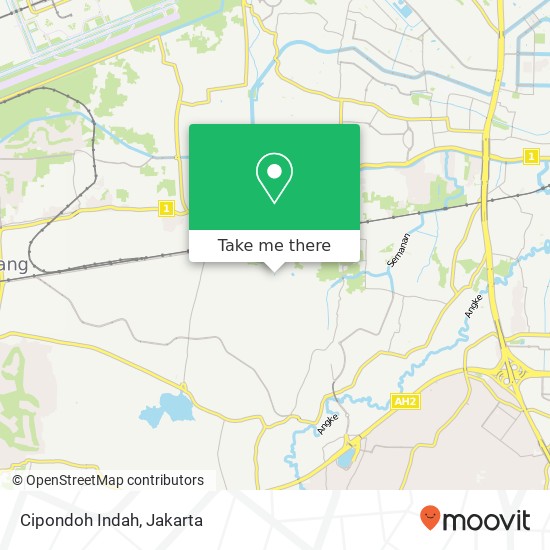 Cipondoh Indah map