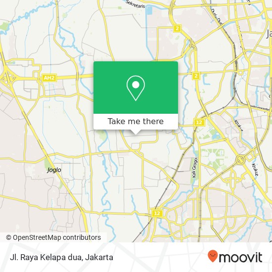 Jl. Raya  Kelapa dua map