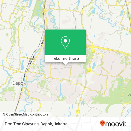 Prm Tmn Cipayung, Depok map