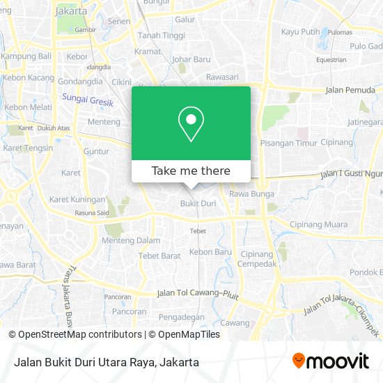 Jalan Bukit Duri Utara Raya map