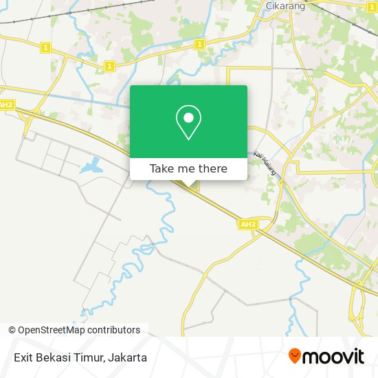 Exit Bekasi Timur map