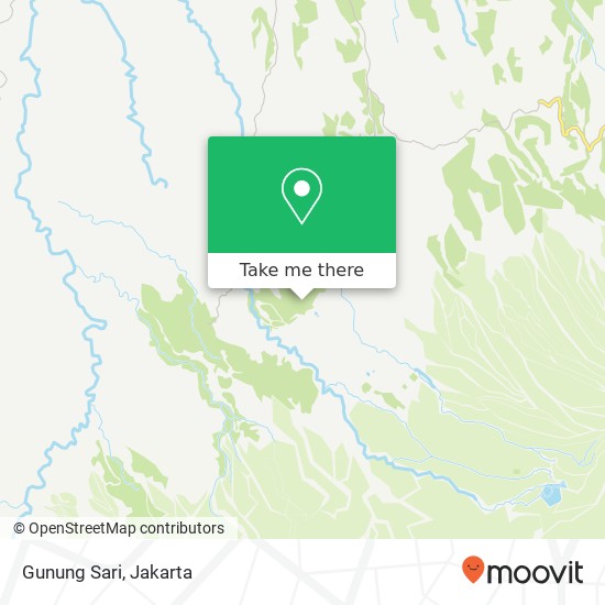 Gunung Sari map