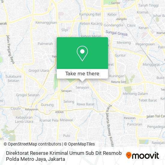 Direktorat Reserse Kriminal Umum Sub Dit Resmob Polda Metro Jaya map