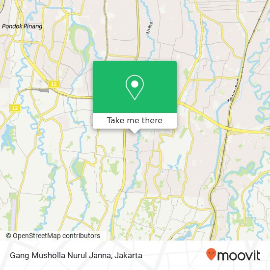 Gang Musholla Nurul Janna map
