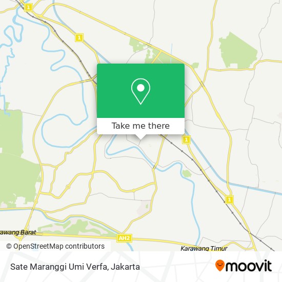 Sate Maranggi Umi Verfa map