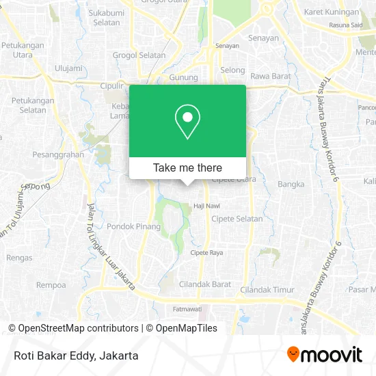 Roti Bakar Eddy map