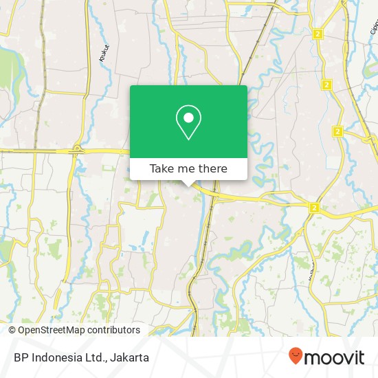 BP Indonesia Ltd. map