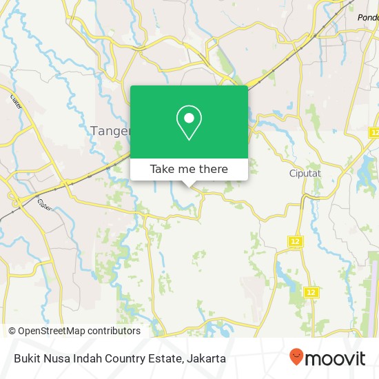 Bukit Nusa Indah Country Estate map