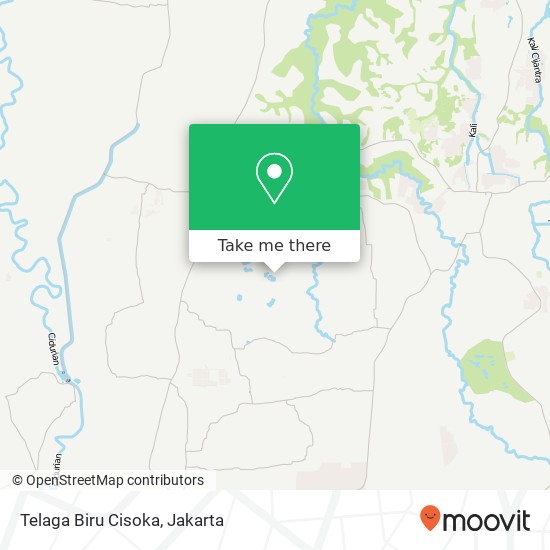 Telaga Biru Cisoka map