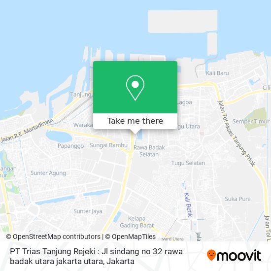PT Trias Tanjung Rejeki : Jl sindang no 32 rawa badak utara jakarta utara map