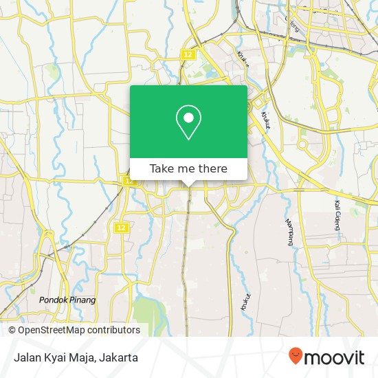 Jalan Kyai Maja map