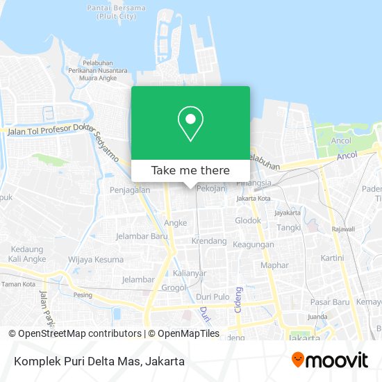 Komplek Puri Delta Mas map