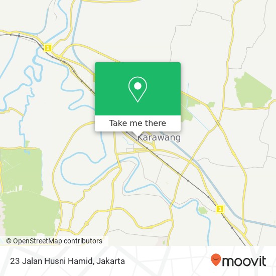 23 Jalan Husni Hamid map