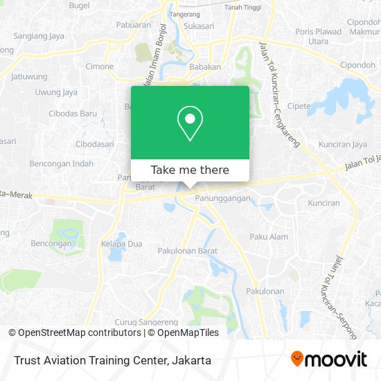 Trust Aviation Training Center map