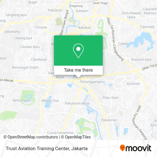 Trust Aviation Training Center map
