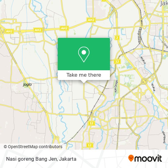 Nasi goreng Bang Jen map