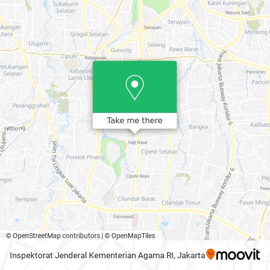 Inspektorat Jenderal Kementerian Agama RI map