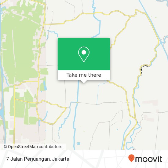 7 Jalan Perjuangan map