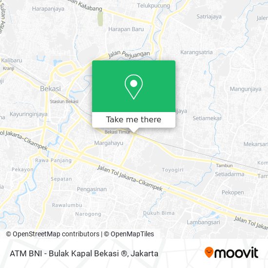 ATM BNI - Bulak Kapal Bekasi ® map