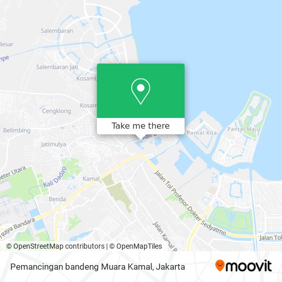 Pemancingan bandeng Muara Kamal map