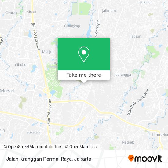 Jalan Kranggan Permai Raya map