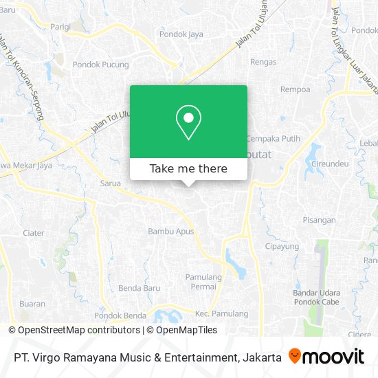 PT. Virgo Ramayana Music & Entertainment map