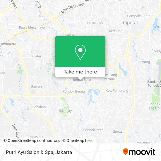 Putri Ayu Salon & Spa map