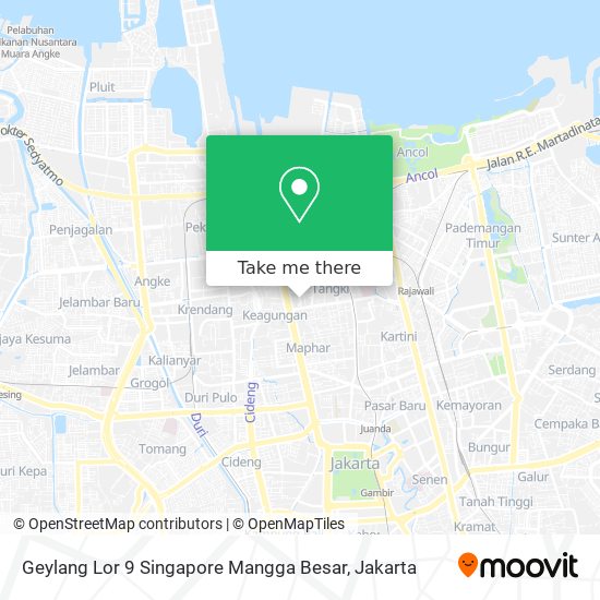 Geylang Lor 9 Singapore Mangga Besar map