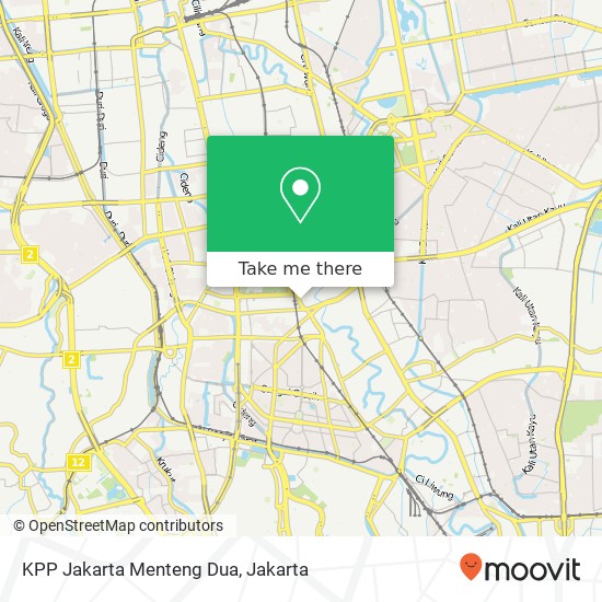 KPP Jakarta Menteng Dua map