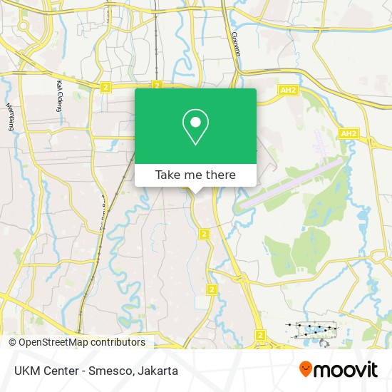 UKM Center - Smesco map