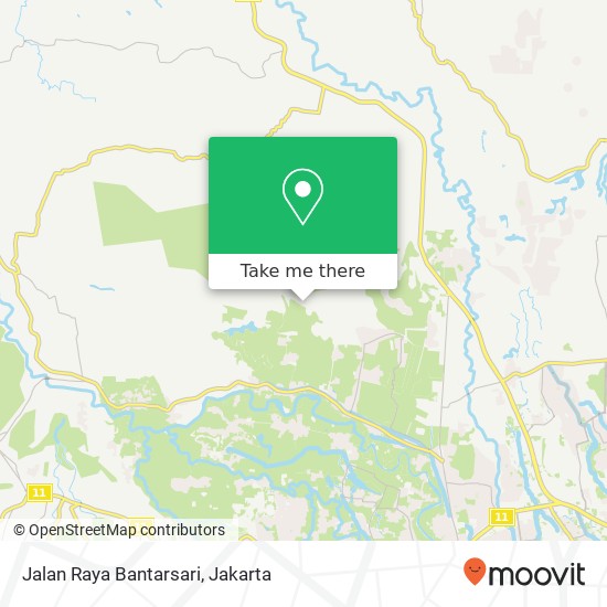 Jalan Raya Bantarsari map