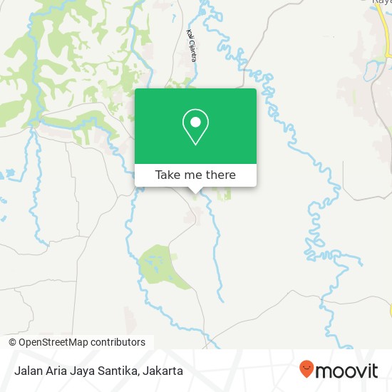 Jalan Aria Jaya Santika map