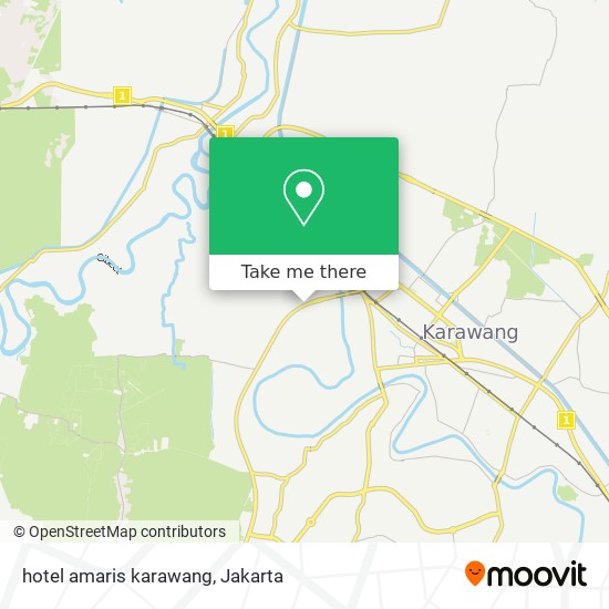 hotel amaris karawang map